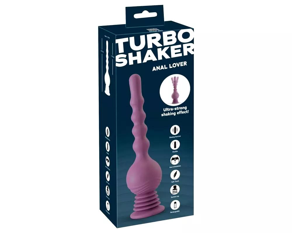 Turbo Shaker - análne dildo (fialové) Turbo Shaker - análne dildo (fialové)