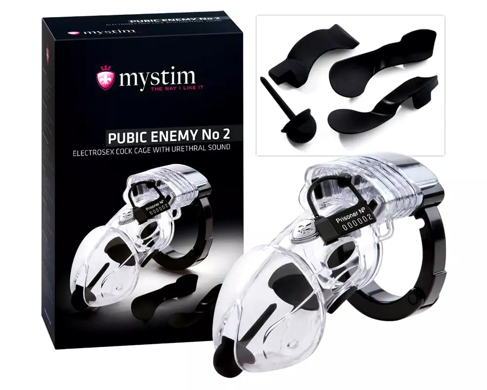 Pubic Enemy No 2 - elektro penisová klietka Pubic Enemy No 2 - elektro penisová klietka