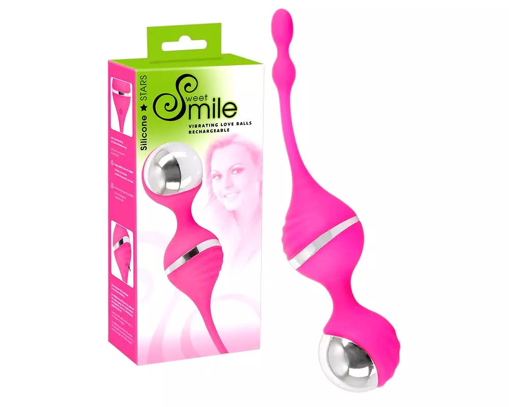 SMILE Love Ball - vibračná venušina guľôčka (ružová) SMILE Love Ball - vibračná venušina guľôčka (ružová)
