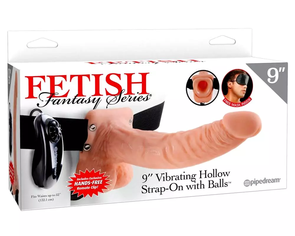 Fetish Strap-on 9 - Nasadzovací vibrátor (prírodná farba) Fetish Strap-on 9 - Nasadzovací vibrátor (prírodná farba)