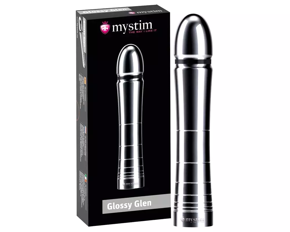 Lesklý Glen - elektro dildo Lesklý Glen - elektro dildo