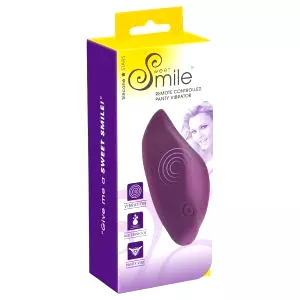 SMILE Nohavičky - vibrujúci strojček (fialový)