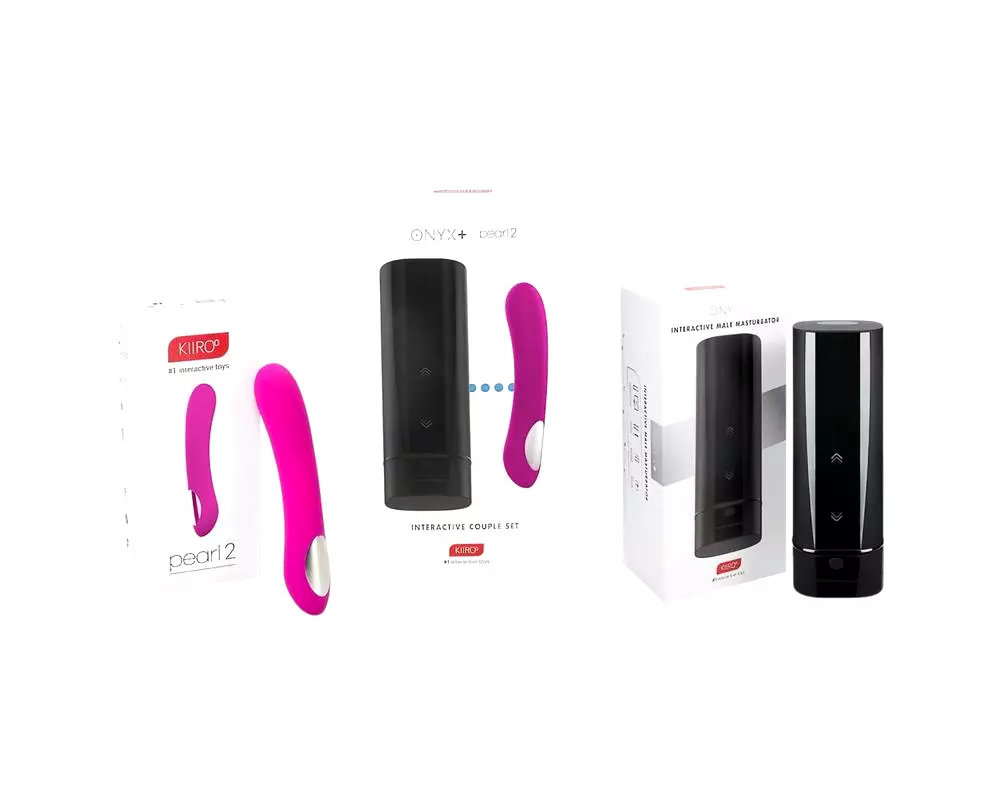 Onyx+ a Pearl 2 - Set pre páry: masturbátor a vibrátor Onyx+ a Pearl 2 - Set pre páry: masturbátor a vibrátor