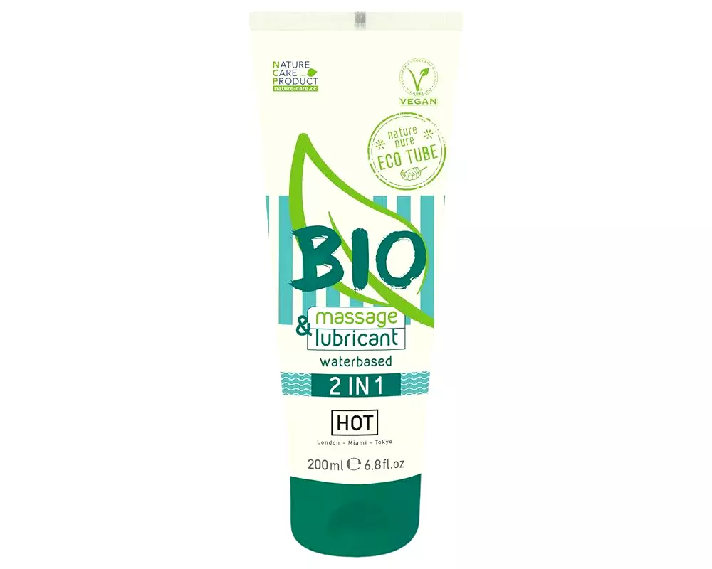 Bio 2v1 - lubrikant a masážny gél na vodnej báze (200 ml) Bio 2v1 - lubrikant a masážny gél na vodnej báze (200 ml)