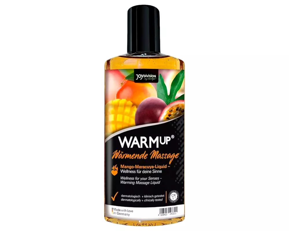 WARMup - hrejivý masážny olej - mango-marakuja (150 ml) WARMup - hrejivý masážny olej - mango-marakuja (150 ml)