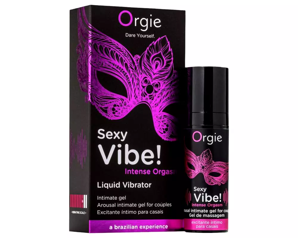 Sexy Vibe Orgasm - unisex tekutý vibrátor (15 ml) Sexy Vibe Orgasm - unisex tekutý vibrátor (15 ml)
