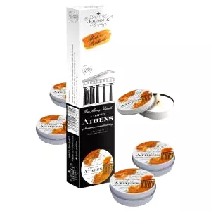 Athens - masážna sviečka - pižmo parfém (5x43ml)