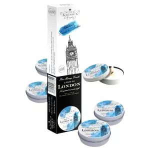London sviečka - rebarbora-jantár (5x43ml)