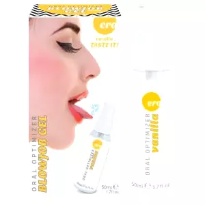Gél pre orálny sex - vanilka (50 ml)