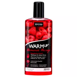 WARMup - hrejivý masážny olej - malina (150ml)