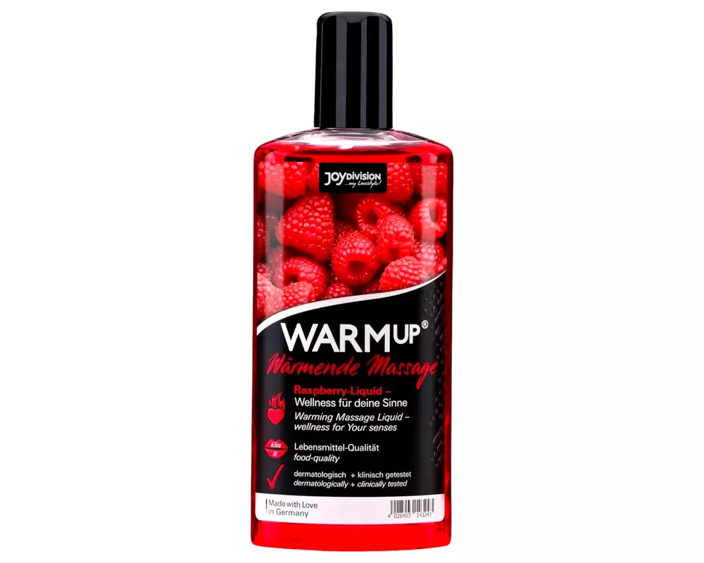 WARMup - hrejivý masážny olej - malina (150ml) WARMup - hrejivý masážny olej - malina (150ml)