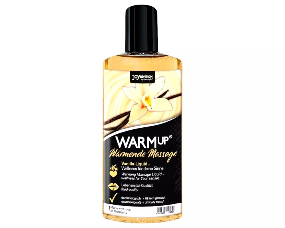 WARMup - hrejivý masážny olej - vanilka (150ml) WARMup - hrejivý masážny olej - vanilka (150ml)