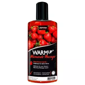 WARMup - hrejivý masážny olej - jahoda (150 ml)