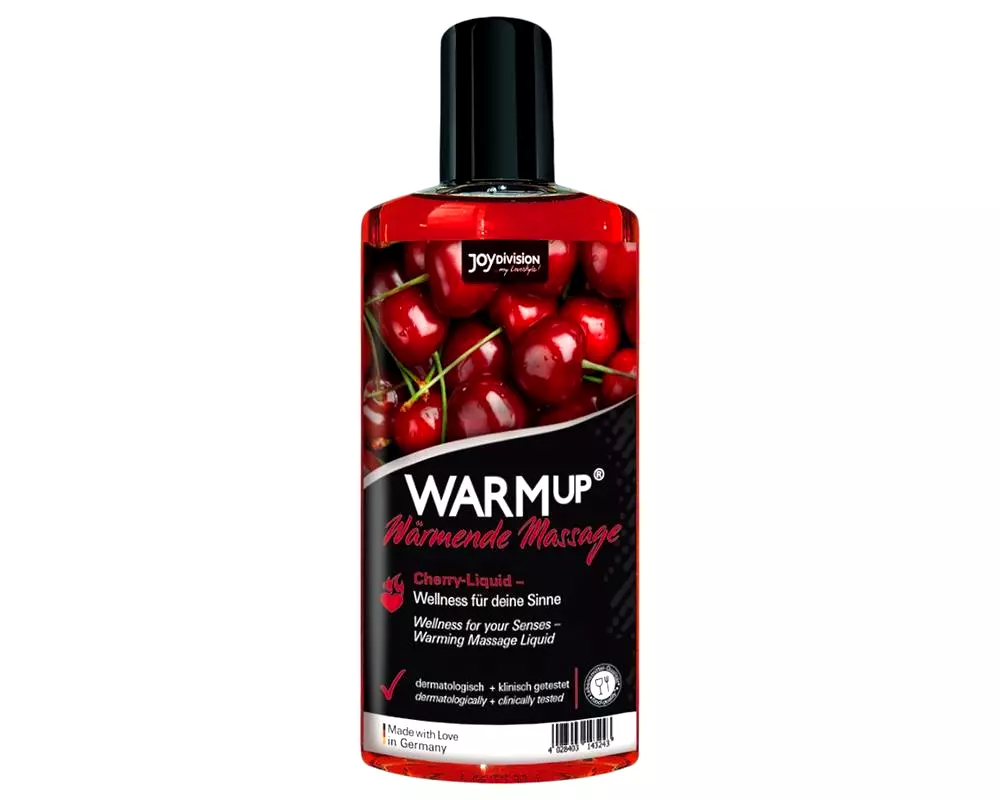 WARMup - hrejivý masážny olej - čerešňa (150ml) WARMup - hrejivý masážny olej - čerešňa (150ml)