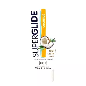 Superglide Kokos - jedlý lubrikant (75 ml)