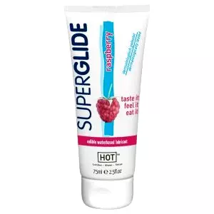 Superglide Malina - jedlý lubrikant (75 ml)