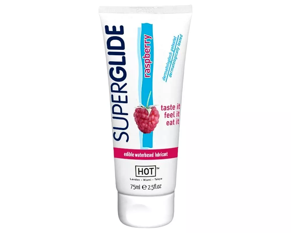 Superglide Malina - jedlý lubrikant (75 ml) Superglide Malina - jedlý lubrikant (75 ml)