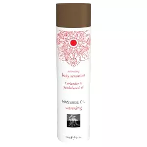 Shiatsu Warming - masážny olej - koriander-santalové drevo 100ml