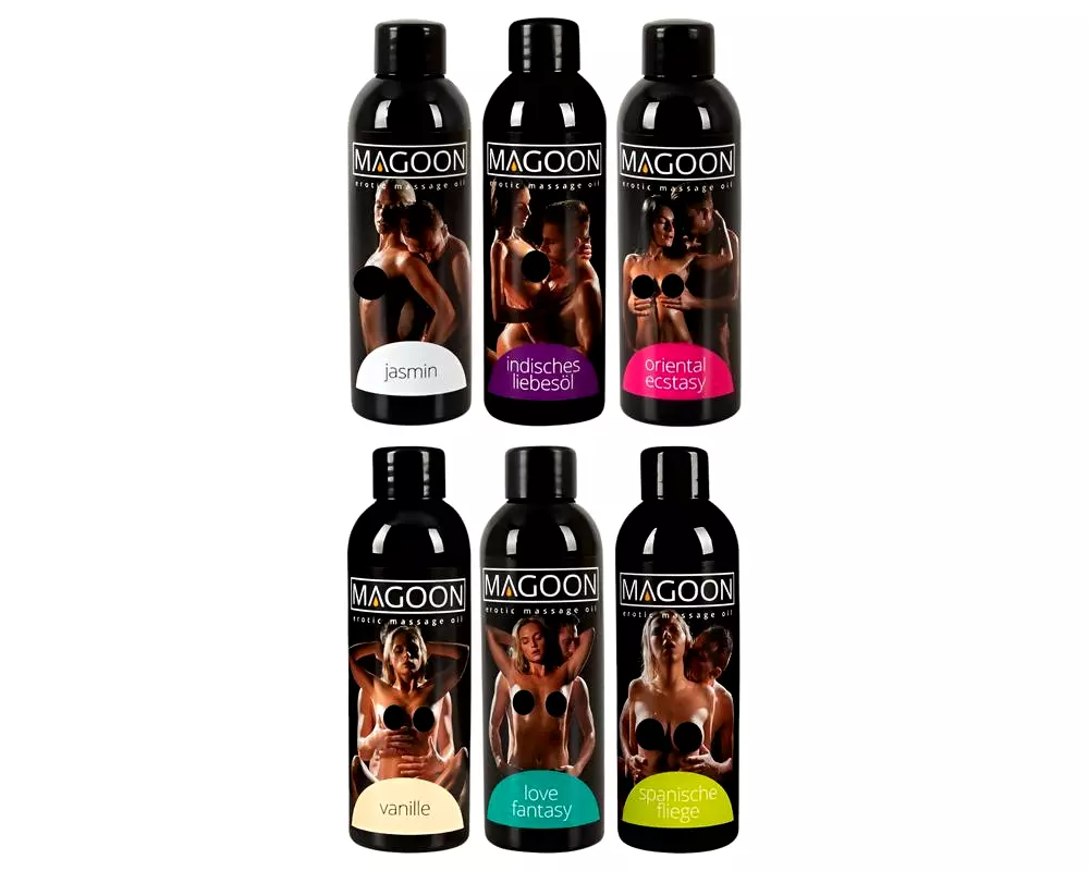 Sada masážnych olejov (6ks*100ml) Sada masážnych olejov (6ks*100ml)