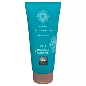 Shiatsu 2v1 Jantárová Vôňa - masážny lubrikant - jantár (200ml)
