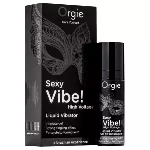 Sexy Vibe High Voltage - unisex tekutý vibrátor (15 ml)
