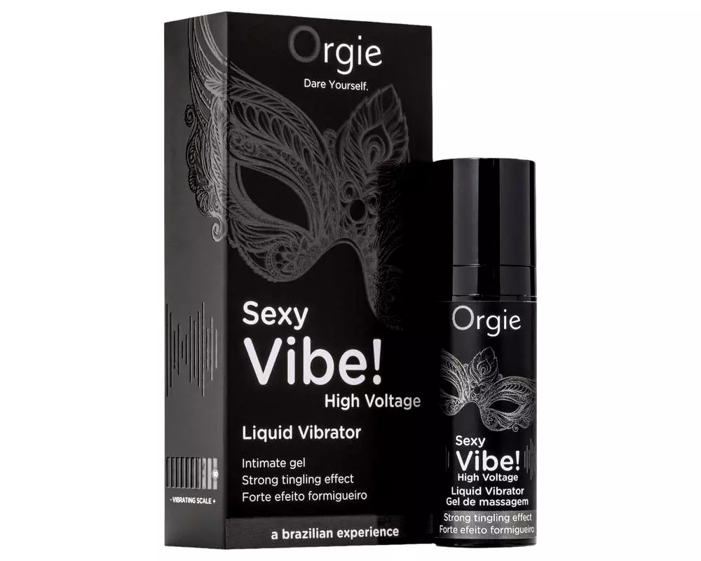 Sexy Vibe High Voltage - unisex tekutý vibrátor (15 ml) Sexy Vibe High Voltage - unisex tekutý vibrátor (15 ml)