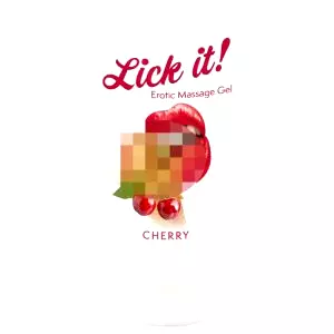 Lízni to! - 2v1 jedlý lubrikant - čerešňa (50ml)