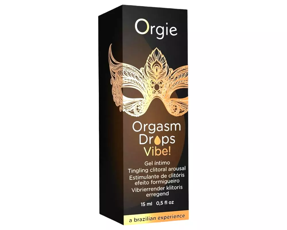 Orgasm Drops Vibe - šumivý intímny gél pre ženy (15 ml) Orgasm Drops Vibe - šumivý intímny gél pre ženy (15 ml)