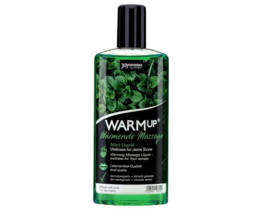 WARMup - hrejivý masážny olej - mäta (150ml) WARMup - hrejivý masážny olej - mäta (150ml)