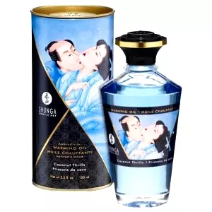 Hrejivý masážny olej - kokos (100ml)