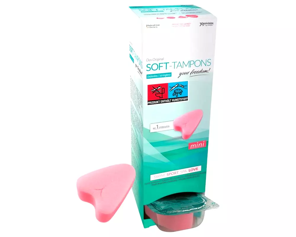Mäkký Tampón - mini (10 ks) Mäkký Tampón - mini (10 ks)