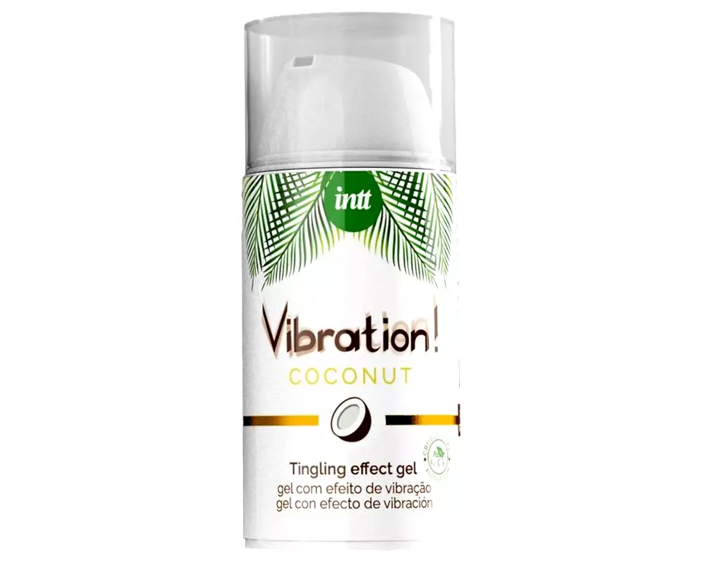 Vibration! - tekutý vibrátor - kokos (15 ml) Vibration! - tekutý vibrátor - kokos (15 ml)