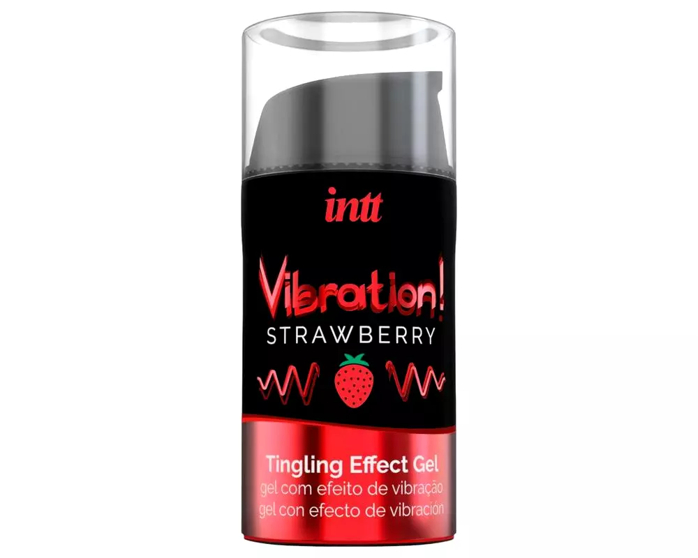 Vibration! - tekutý vibrátor - jahoda (15ml) Vibration! - tekutý vibrátor - jahoda (15ml)