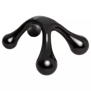 Šedých odtieňov Body Massager - čierna vášeň