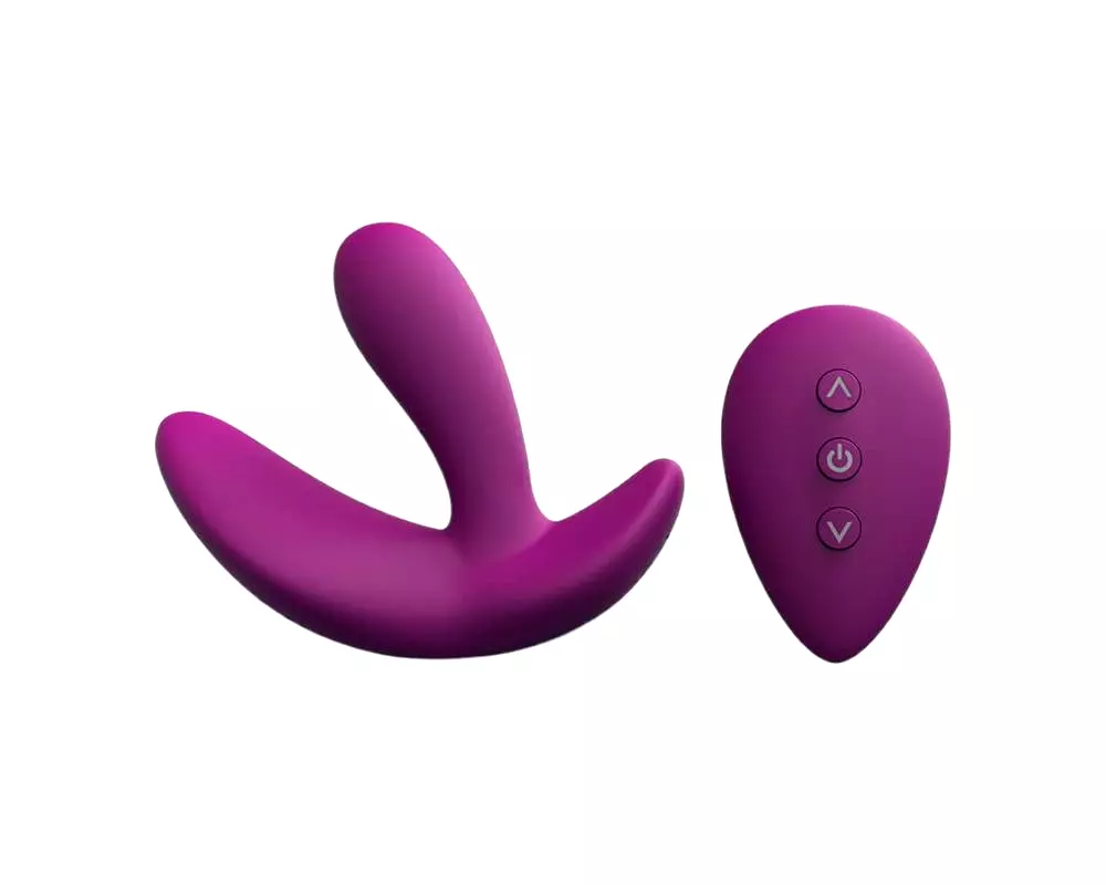Saddle - fialový diaľkový vibrátor pre prostatu Saddle - fialový diaľkový vibrátor pre prostatu