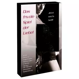 Das FRIVOLE - zväzovacia hra pre páry + doplnok (v nemčine)