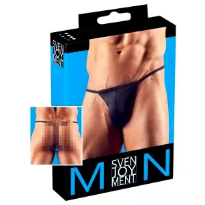 Mini tanga pre mužov (čierna)