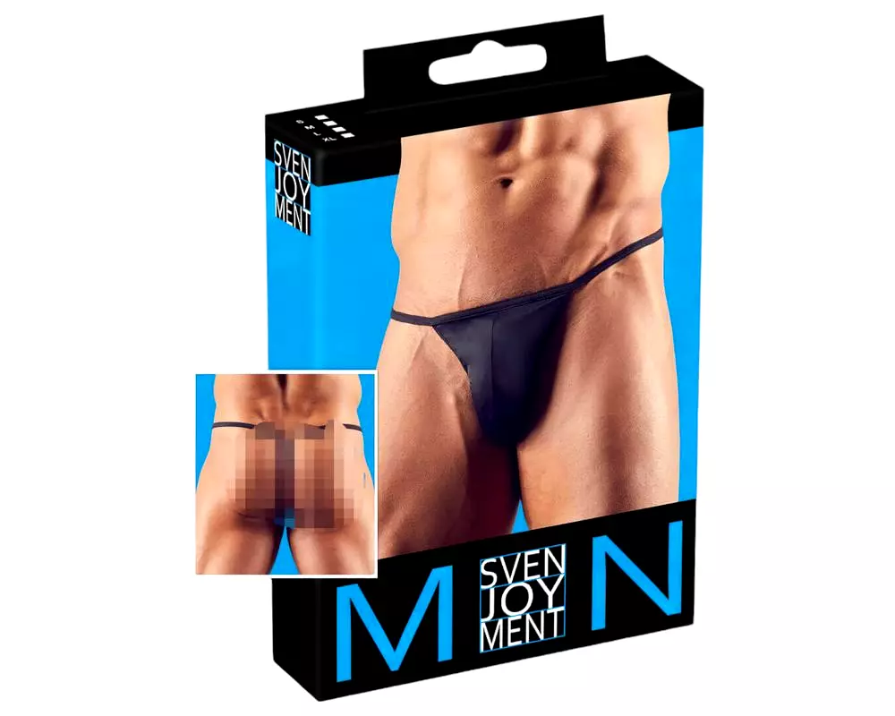 Mini tanga pre mužov (čierna) Mini tanga pre mužov (čierna)