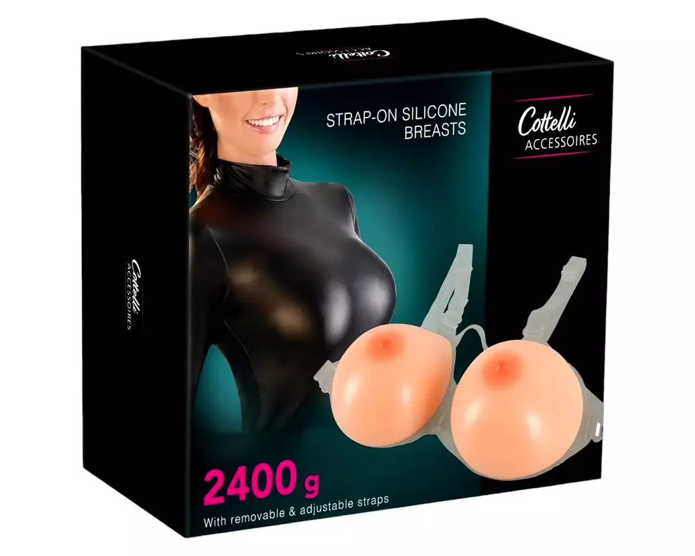 Silikónové push-up prsia na pripevnenie (2x1200g) Silikónové push-up prsia na pripevnenie (2x1200g)