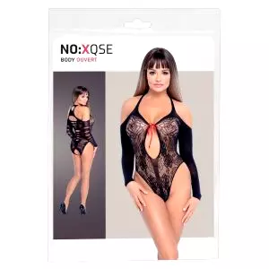 čipkované body s mašľou