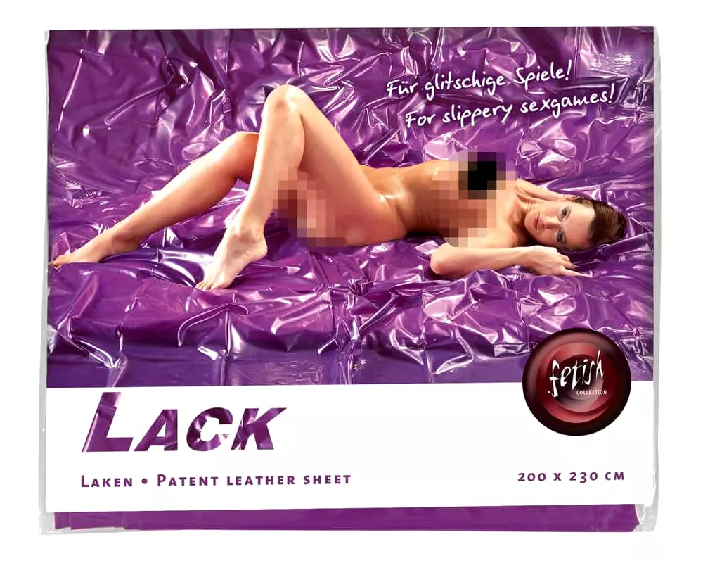 Lakovaná plachta - 200x220cm (fialová) Lakovaná plachta - 200x220cm (fialová)