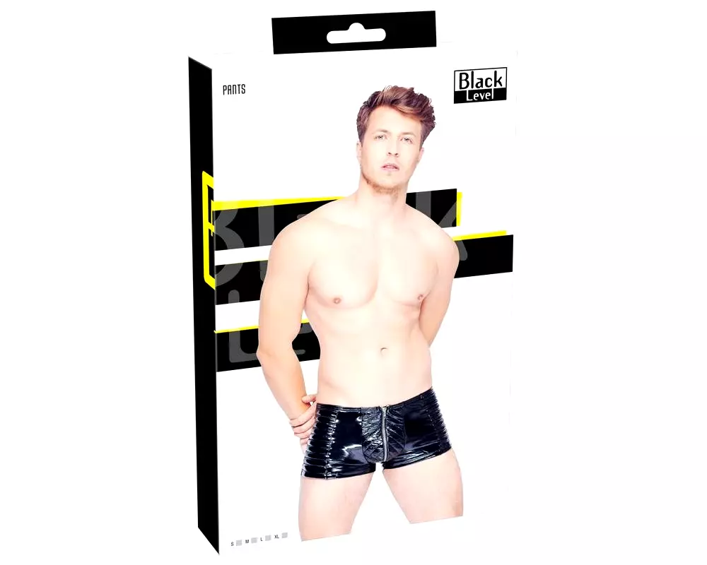 Pánske šortky na zips (čierne) Pánske šortky na zips (čierne)
