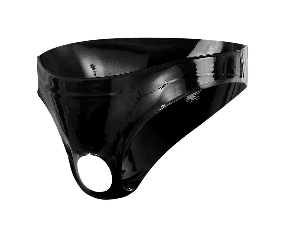 LATEX - showmaster - pánske spodné prádlo - čierne (S-L) LATEX - showmaster - pánske spodné prádlo - čierne (S-L)