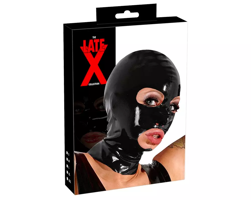 LATEX - sací maska (čierna) LATEX - sací maska (čierna)
