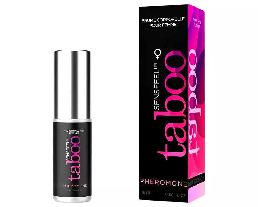 Taboo pre ňu - feromónový telový sprej pre ženy - prírodný (15 ml) Taboo pre ňu - feromónový telový sprej pre ženy - prírodný (15 ml)