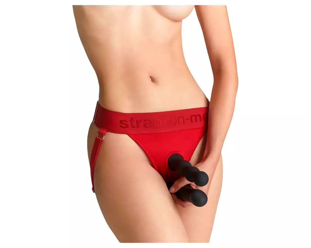 Spodná bielizeň na pripínací dildo - XS-XXL (červená) Spodná bielizeň na pripínací dildo - XS-XXL (červená)