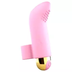 Dotkni sa ma - nabíjateľný prstový vibrátor (ružový)