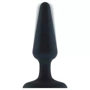 Best Vibe Plug M - nabíjateľný análny vibrátor (čierny)
