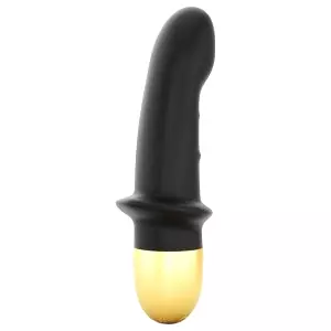 Mini Lover 2.0 - nabíjateľný G-bod vibrátor (čierno-zlatý)