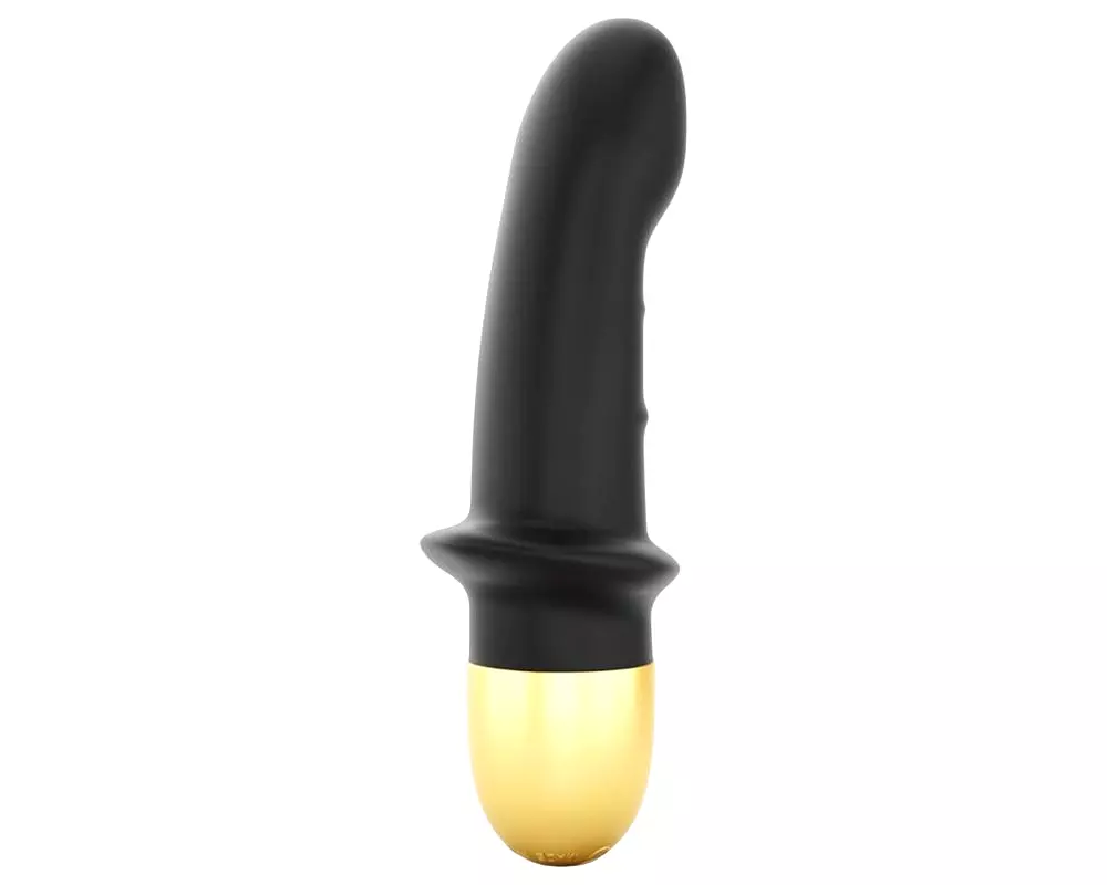 Mini Lover 2.0 - nabíjateľný G-bod vibrátor (čierno-zlatý) Mini Lover 2.0 - nabíjateľný G-bod vibrátor (čierno-zlatý)